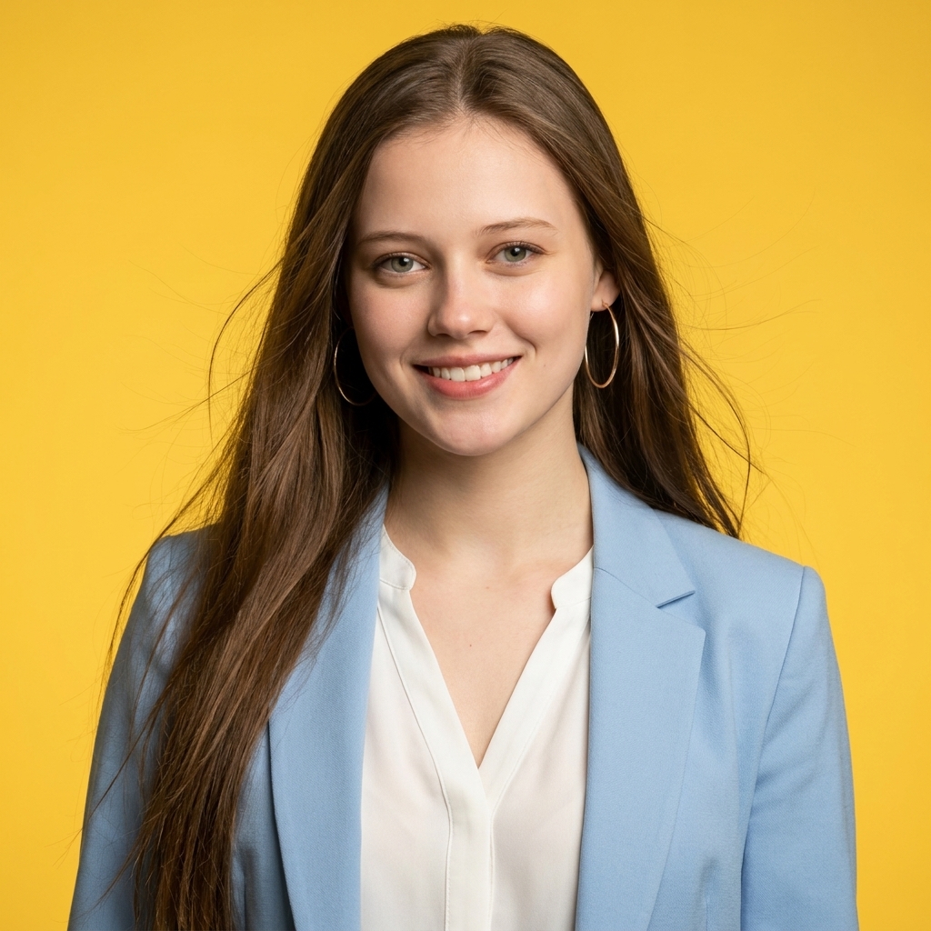 AI-generated Upwork profile photo